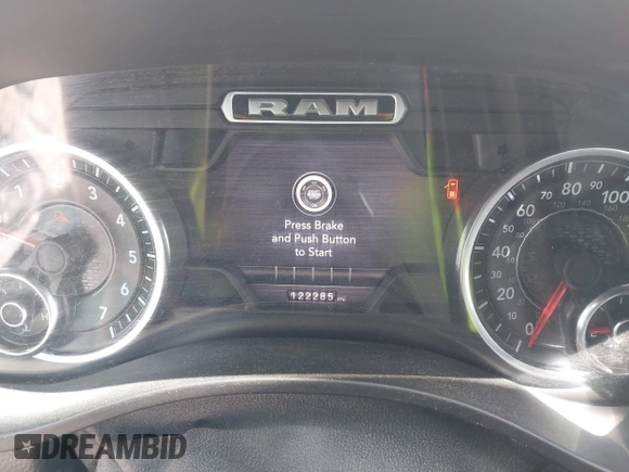 2020 Ram 1500 Big Horn with VIN 1C6SRFFT3LN103124, listed as a IAAI auction lot 42452220 with 122,285 mi miles and . Bid and sale history available at DreamBid. Image 15.