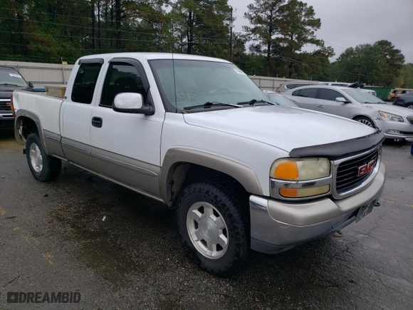 2000 GMC New Sierra 1500 SLE with VIN 1GTEK19T4YE247104, listed as a Copart auction lot 79849214 with 237,663 mi miles and Salvage Title. Bid and sale history available at carsss.com. Image 4.