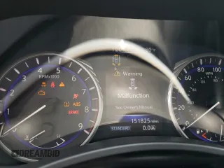 2014 Infiniti Q50 Sport with VIN JN1BV7AR3EM695576, listed as a Copart auction lot 56247165 with 151,825 mi miles and Salvage title. Bid and sale history available at DreamBid. Image 9.