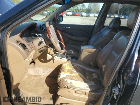 2001 Acura MDX Touring Pkg with VIN 2HNYD18691H533431, listed as a Copart auction lot 44163305 with 319,985 mi miles and Salvage Title. Bid and sale history available at carsss.com. Image 7.