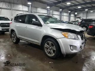 2010 Toyota RAV4 Sport with VIN 2T3RF4DV5AW045354, listed as a Copart auction lot 46178265 with 241,152 mi miles and Salvage Title. Bid and sale history available at carsss.com. Image 4.