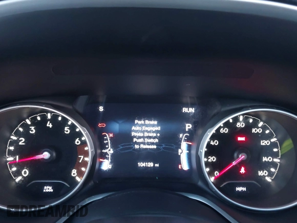 2018 Jeep Compass Altitude with VIN 3C4NJDBB9JT115080, listed as a IAAI auction lot 40751109 with 104,129 mi miles and . Bid and sale history available at carsss.com. Image 7.