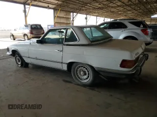 1973 Mercedes-Benz SL with VIN 10704412010908, listed as a Copart auction lot 57447935 with 244,991 mi miles and Clean title. Bid and sale history available at DreamBid. Image 2.