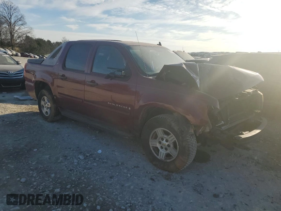 2007 Chevrolet Avalanche 3LT with VIN 3GNEC12J47G140462, listed as a Copart auction lot 42102955 with 203,597 mi miles and Salvage title. Bid and sale history available at DreamBid. Image 4.