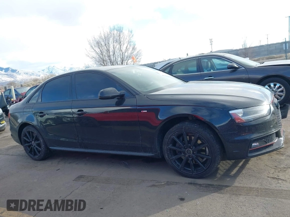 2016 Audi A4 Premium Plus with VIN WAUFFAFLXGN010321, listed as a IAAI auction lot 41510019 with 98,537 mi miles. Bid and sale history available at carsss.com. Image 13.