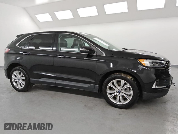 2022 Ford Edge Titanium with VIN 2FMPK4K9XNBA56007, listed as a Copart auction lot 50735545 with 73,016 mi miles and Clean Title. Bid and sale history available at carsss.com. Image 4.