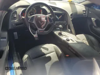 2019 Chevrolet Corvette Grand Sport 1LT with VIN 1G1YW2D73K5114299, listed as a Copart auction lot 48708685 with 56,131 mi miles and Salvage title. Bid and sale history available at DreamBid. Image 8.