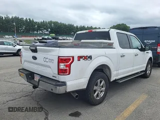 2018 Ford F-150 XL with VIN 1FTEW1EP1JKE55493, listed as a IAAI auction lot 42666714 with 104,452 mi miles and . Bid and sale history available at DreamBid. Image 17.
