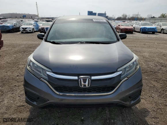 2015 Honda CR-V LX with VIN 3CZRM3H33FG714294, listed as a Copart auction lot 53556795 with 105,863 mi miles and Clean Title. Bid and sale history available at carsss.com. Image 5.