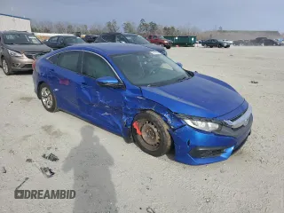 2016 Honda Civic Sedan LX with VIN 19XFC2F5XGE009550, listed as a Copart auction lot 48136285 with 105,846 mi miles and Salvage Title. Bid and sale history available at carsss.com. Image 4.