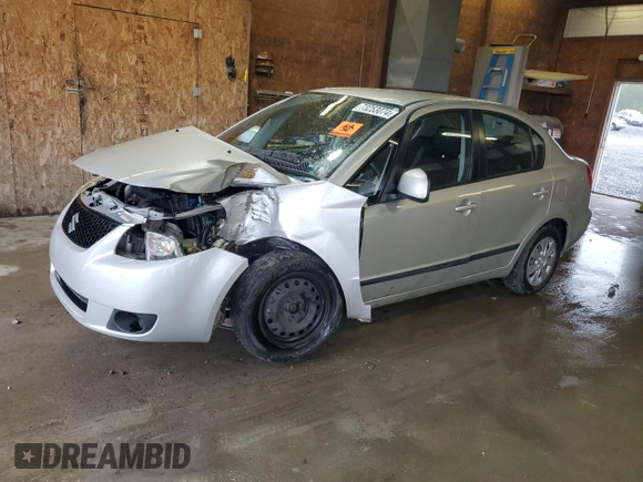 2008 Suzuki SX4 with VIN JS2YC412585104246, listed as a Copart auction lot 73253074 with 0 mi miles and Salvage Title. Bid and sale history available at carsss.com. Image 1.