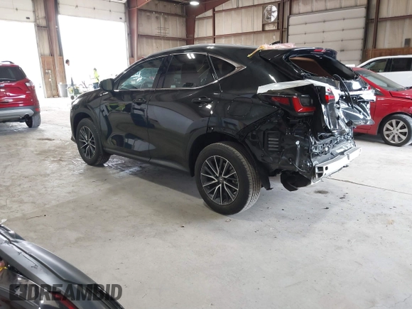 2025 Lexus NX 350 Premium with VIN 2T2GGCEZ4SC066963, listed as a IAAI auction lot 41766137 with 4,611 mi miles and . Bid and sale history available at DreamBid. Image 3.