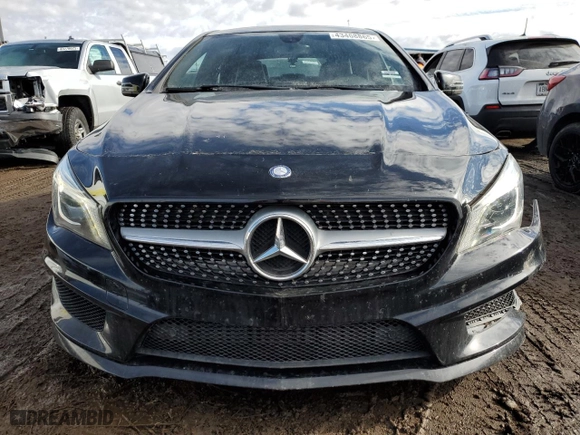 2014 Mercedes-Benz CLA-Class CLA 250 with VIN WDDSJ4EB8EN138196, listed as a Copart auction lot 43468865 with 54,577 mi miles and Salvage Title. Bid and sale history available at carsss.com. Image 5.