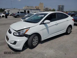 2016 Hyundai Accent SE with VIN KMHCT4AE4GU944937, listed as a Copart auction lot 65725623 with 95,982 mi miles. Bid and sale history available at carsss.com. Image 1.