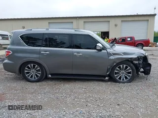 2018 Nissan Armada Platinum with VIN JN8AY2ND2J9055135, listed as a IAAI auction lot 41969418 with 84,851 mi miles. Bid and sale history available at carsss.com. Image 14.