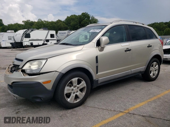 2014 Chevrolet Captiva Sport LS with VIN 3GNAL2EK1ES568542, listed as a Copart auction lot 69642814 with 85,638 mi miles and Clean Title. Bid and sale history available at DreamBid. Image 1.