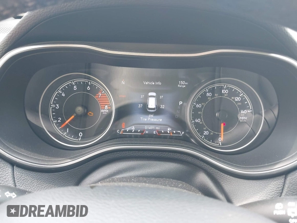 2020 Jeep Cherokee Limited with VIN 1C4PJMDX3LD603242, listed as a IAAI auction lot 42499494 with 51,491 mi miles and . Bid and sale history available at DreamBid. Image 7.