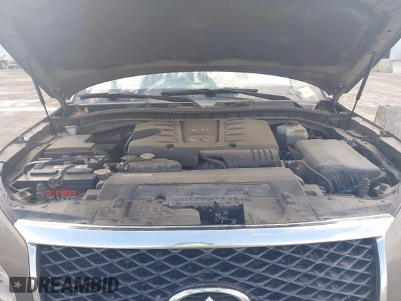 2017 Infiniti QX80 with VIN JN8AZ2NF8H9644800, listed as a IAAI auction lot 41898790 with 129,262 mi miles. Bid and sale history available at carsss.com. Image 10.