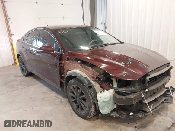 2017 Ford Fusion SE with VIN 3FA6P0H72HR282909, listed as a IAAI auction lot 41570558 with 122,444 mi miles. Bid and sale history available at carsss.com. Image 6.