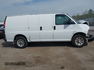 2013 Chevrolet Express Cargo Van with VIN 1GCSGAFX8D1118666, listed as a IAAI auction lot 42017323 with 341,443 mi miles. Bid and sale history available at carsss.com. Image 12.