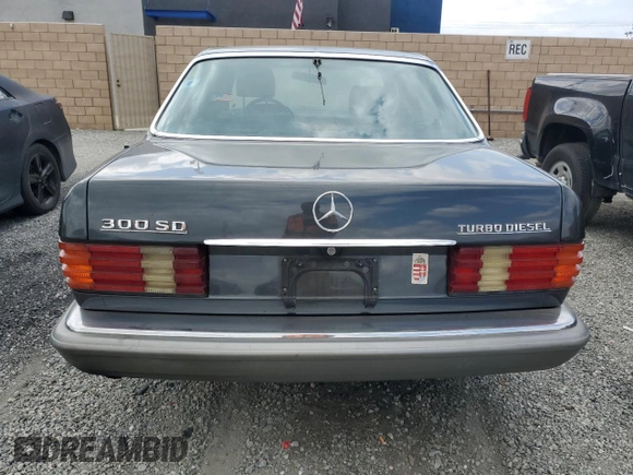 1985 Mercedes-Benz 300 with VIN WDBCB20C8FA141333, listed as a Copart auction lot 51154565 with 123,377 mi miles and Clean Title. Bid and sale history available at DreamBid. Image 6.