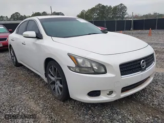 2011 Nissan Maxima 3.5 SV with VIN 1N4AA5APXBC807983, listed as a IAAI auction lot 41792799 with 140,074 mi miles. Bid and sale history available at carsss.com. Image 1.