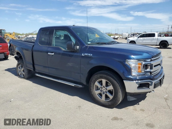 2018 Ford F-150 XL z VIN 1FTFX1EG6JKD81165, wystawiony jako Copart lot #54134385 z przebiegiem 38 999 mil mil oraz Szkoda całkowita • Salvage title. Historia ofert i sprzedaży dostępna na DreamBid. Obrazek 4.