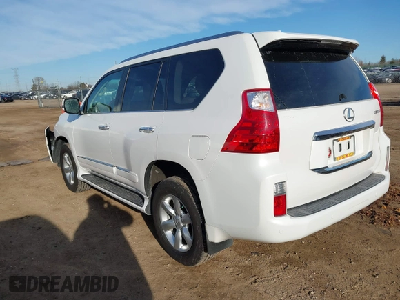 2013 Lexus GX 460 with VIN JTJBM7FX4D5062436, listed as a IAAI auction lot 41468127 with 132,267 mi miles and . Bid and sale history available at DreamBid. Image 3.