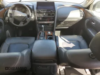 2023 Nissan Armada SL with VIN JN8AY2BD6P9692767, listed as a Copart auction lot 48138685 with 51,604 mi miles and Salvage Title. Bid and sale history available at carsss.com. Image 8.