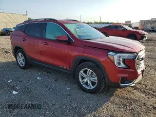 2024 GMC Terrain SLE with VIN 3GKALMEG2RL263197, listed as a Copart auction lot 52462895 with 29,070 mi miles and Salvage title. Bid and sale history available at DreamBid. Image 4.