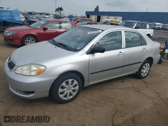 2006 Toyota Corolla CE with VIN JTDBR32EX60090971, listed as a Copart auction lot 54992905 with 225,311 mi miles and Clean Title. Bid and sale history available at DreamBid. Image 1.