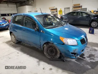 2009 Pontiac G3 z VIN KL2TD66E99B639067, wystawiony jako Copart lot #72698044 z przebiegiem 108 207 mil mil oraz Szkody całkowita. Historia ofert i sprzedaży dostępna na DreamBid. Obrazek 4.