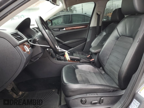 2013 Volkswagen Passat SEL Premium with VIN 1VWCH7A32DC058118, listed as a Copart auction lot 80256304 with 158,667 mi miles and Salvage Title. Bid and sale history available at carsss.com. Image 7.