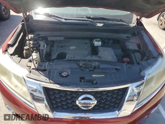 2015 Nissan Pathfinder SL with VIN 5N1AR2MN0FC618594, listed as a Copart auction lot 52500135 with 140,200 mi miles and Clean title. Bid and sale history available at DreamBid. Image 12.