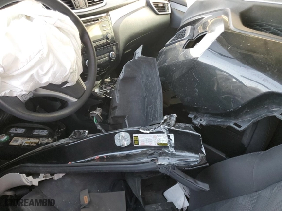 2016 Nissan Rogue SV with VIN KNMAT2MV0GP642314, listed as a Copart auction lot 48228605 with 0 mi miles and Salvage Title. Bid and sale history available at carsss.com. Image 8.