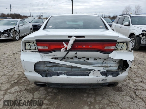 2011 Dodge Charger Police with VIN 2B3CL1CT1BH539937, listed as a Copart auction lot 48006625 with 190,069 mi miles and Clean title. Bid and sale history available at DreamBid. Image 6.