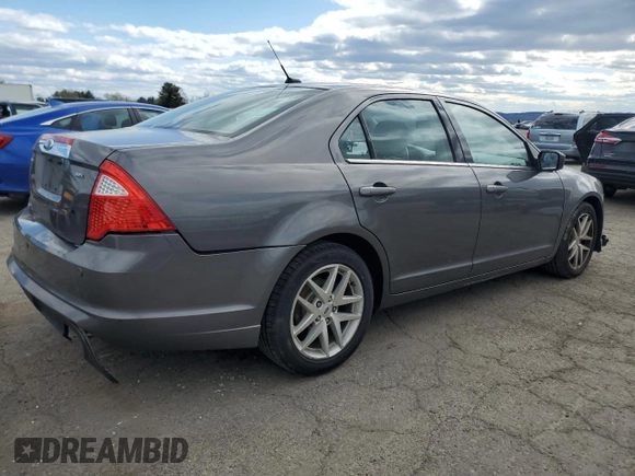2012 Ford Fusion SEL with VIN 3FAHP0JA0CR226670, listed as a Copart auction lot 53112235 with 146,500 mi miles and Salvage Title. Bid and sale history available at carsss.com. Image 3.