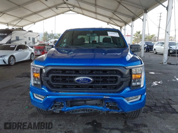 2021 Ford F-150 XL with VIN 1FTFW1CD0MFC50953, listed as a IAAI auction lot 41466036 with 33,983 mi miles and . Bid and sale history available at DreamBid. Image 12.