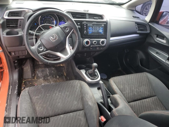 2018 Honda Fit Sport with VIN 3HGGK5G68JM705774, listed as a Copart auction lot 43973815 with 101,293 mi miles and Salvage Title. Bid and sale history available at DreamBid. Image 8.
