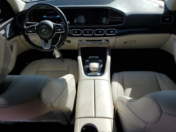 2020 Mercedes-Benz GLS 450 with VIN 4JGFF5KE9LA172844, listed as a Copart auction lot 46453914 with 87,364 mi miles and . Bid and sale history available at DreamBid. Image 8.