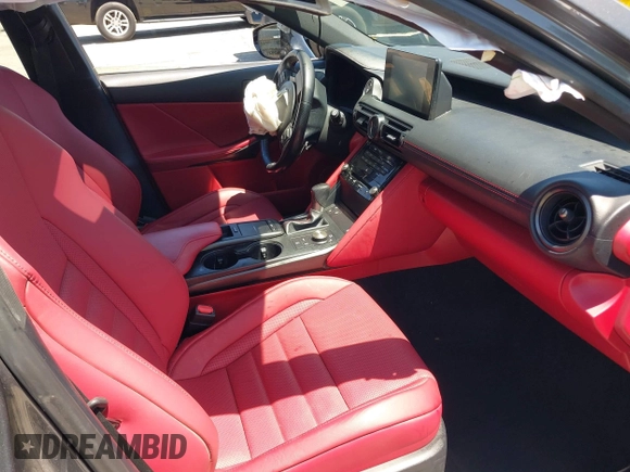 2023 Lexus IS 350 F Sport z VIN JTHGZ1B27P5063424, wystawiony jako IAAI lot #42233332 z przebiegiem 61 589 mil mil oraz . Historia ofert i sprzedaży dostępna na DreamBid. Obrazek 5.