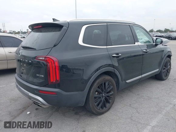 2021 Kia Telluride SX with VIN 5XYP54HC8MG127732, listed as a IAAI auction lot 42106546 with 62,411 mi miles and . Bid and sale history available at DreamBid. Image 4.