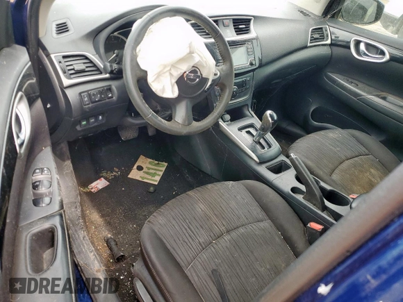 2018 Nissan Sentra SV с VIN 3N1AB7APXJL624754, выставлен на аукционе Copart как лот 60826985 с пробегом Не указан миль и Списание • Salvage title. История ставок и продаж доступна на DreamBid. Изображение 8.