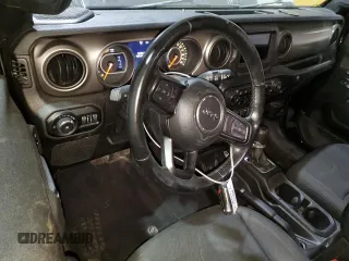 2020 Jeep Wrangler Sport S с VIN 1C4GJXAN0LW208914, выставлен на аукционе Copart как лот 54776855 с пробегом 75 200 миль миль и Списание • Salvage title. История ставок и продаж доступна на DreamBid. Изображение 8.