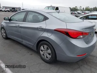 2016 Hyundai Elantra SE with VIN 5NPDH4AE4GH769724, listed as a IAAI auction lot 42492851 with 107,361 mi miles and . Bid and sale history available at DreamBid. Image 3.