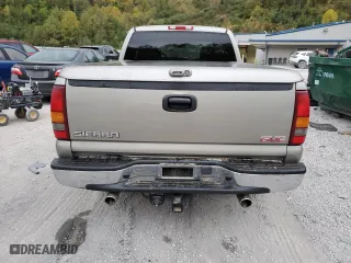 2003 GMC Sierra 1500 SLT with VIN 2GTEC19T331369475, listed as a Copart auction lot 75004654 with 0 mi miles and Salvage Title. Bid and sale history available at carsss.com. Image 6.