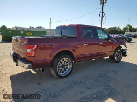2018 Ford F-150 XL with VIN 1FTEW1E59JFB24071, listed as a Copart auction lot 57824085 with 102,291 mi miles and Salvage title. Bid and sale history available at DreamBid. Image 3.
