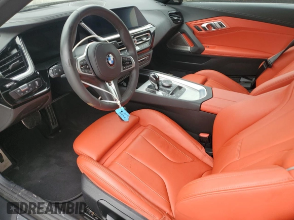 2024 BMW Z4 sDrive30i with VIN WBAHF3C09RWY35844, listed as a Copart auction lot 61809905 with Not provided miles and Salvage title. Bid and sale history available at DreamBid. Image 8.