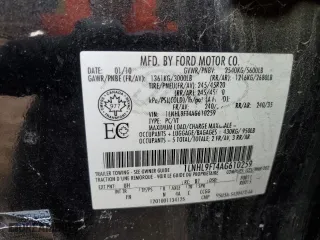 2010 Lincoln MKS w/EcoBoost with VIN 1LNHL9FT4AG610259, listed as a Copart auction lot 50747685 with 145114 miles and Clean Title. Bid and sale history available at carsss.com. Image 12.