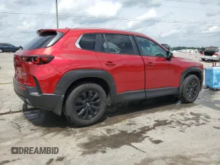 2025 Mazda CX-50 S Premium z VIN 7MMVABDM7SN306484, wystawiony jako Copart lot #55674485 z przebiegiem 10 350 mil mil oraz Szkody całkowita. Historia ofert i sprzedaży dostępna na DreamBid. Obrazek 3.